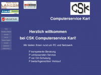cs-karl.de Webseite Vorschau