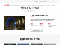 csc-sa.ch Webseite Vorschau