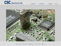 csc.ch Webseite Vorschau