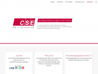 cse.ch Webseite Vorschau