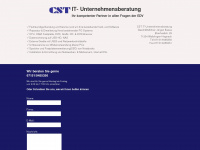 cst-online.de Webseite Vorschau