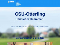 csu-otterfing.de Webseite Vorschau