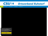 csu-ruhstorf.de Webseite Vorschau