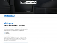 ctn-technik.de Webseite Vorschau