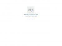 ctp-holding.at Webseite Vorschau