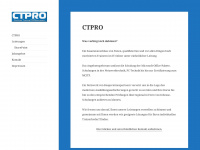 ctpro.de Webseite Vorschau