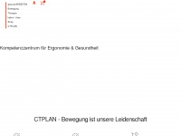 ctplan.ch Webseite Vorschau