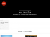 cu-events.com Webseite Vorschau