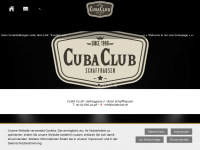 cuba-club.ch Webseite Vorschau