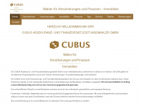 cubus-gmbh.de Webseite Vorschau