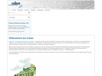 cubus-software.com Webseite Vorschau