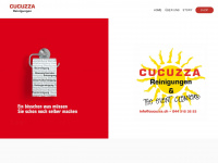 cucuzza.ch Webseite Vorschau