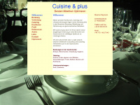 cuisine-et-plus.de Webseite Vorschau