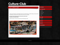 culture-club.at Webseite Vorschau