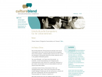 cultureblend.de Webseite Vorschau