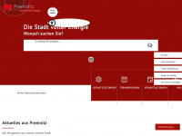 premnitz.de Webseite Vorschau