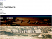 phantomproduktion.de Webseite Vorschau