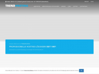 trendhosting.ch Webseite Vorschau