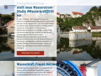 wasserkraft.org Webseite Vorschau