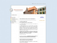 hansagymnasium-stralsund.de Webseite Vorschau