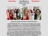 livemusik-tanzmusik-hamburg.de Webseite Vorschau