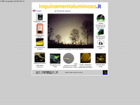 lightpollution.it Webseite Vorschau