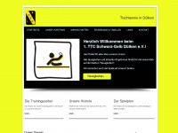 ttc-schwarz-gelb-duelken.de Webseite Vorschau