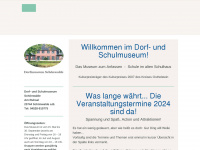 dorfmuseum-schoenwalde.de Webseite Vorschau