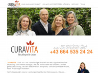 curavita.at Webseite Vorschau