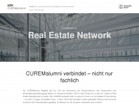 curemalumni.ch Webseite Vorschau