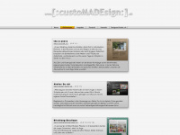 customadesign.ch Webseite Vorschau