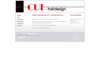 cut-hairdesign-muc.de Webseite Vorschau
