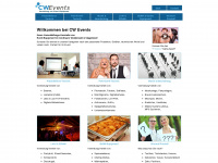 cw-events.de Webseite Vorschau