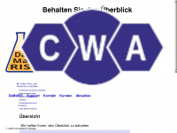 cwa-web.de Webseite Vorschau