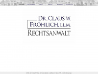 cwf-law.de Webseite Vorschau