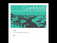 cyanmystic.de Webseite Vorschau