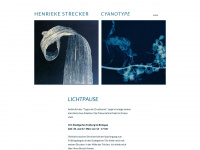cyanotype.de Webseite Vorschau