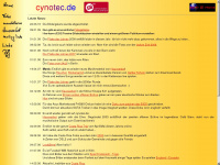 cynotec.de Webseite Vorschau