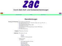 czahn.de Webseite Vorschau