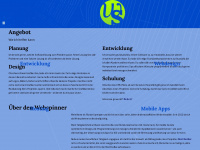 webspinnerei.ch Webseite Vorschau