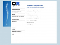 d8-digitallab.de Webseite Vorschau
