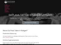 da-flava-tattoos.de Webseite Vorschau