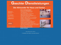 da-gaschler.de Webseite Vorschau