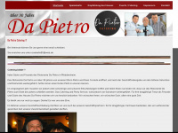 da-pietro.de Webseite Vorschau