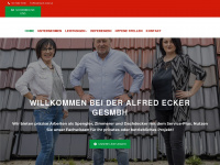 dach-ecker.at Webseite Vorschau