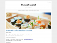 dachau-regional.de Webseite Vorschau