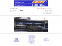 dachbaugehring.ch Webseite Vorschau