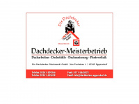 dachdecker-eggersdorf.de Webseite Vorschau