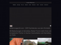 dachdeckerei-fromm.de Webseite Vorschau