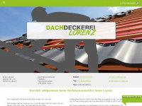 dachdeckerei-lorenz.de Webseite Vorschau